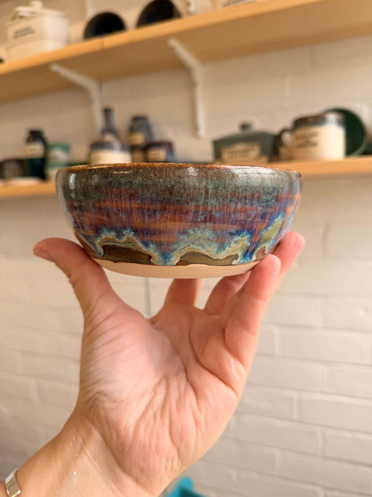 Small Handmade Snack Bowl - SNAP CRACKLE + FUCK OFF