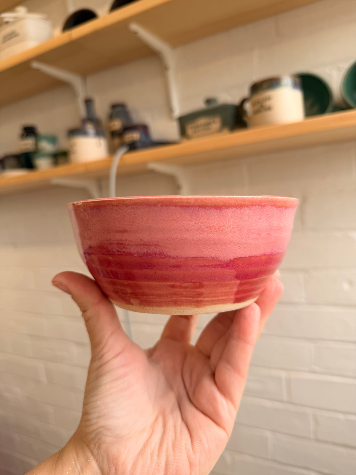Small Handmade Snack Bowl - FAT CUNT