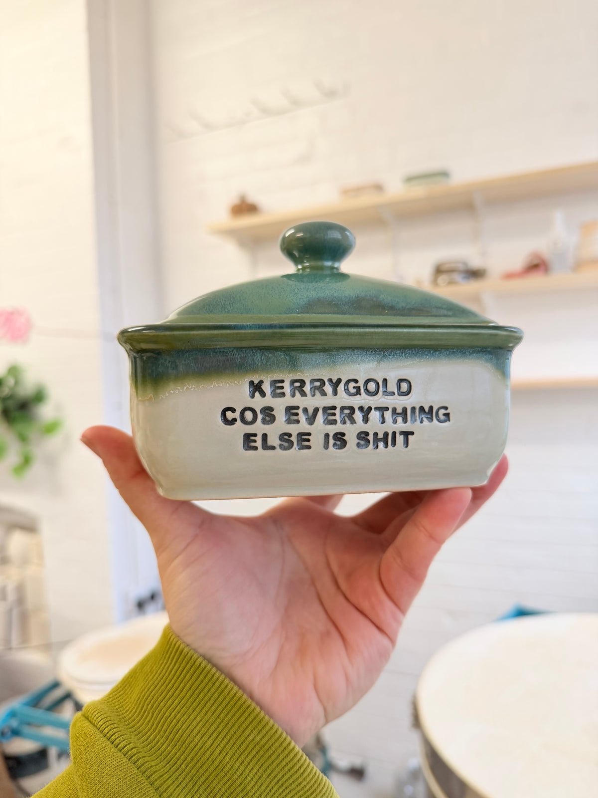 MADE TO ORDER Butter Dish (11-13 weeks)
