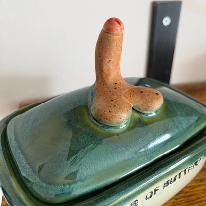 MADE TO ORDER Knob Butter Dish  (11-13 weeks)
