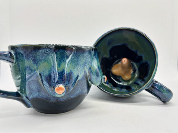 MADE TO ORDER Jumbo Galaxy Boob Mugs (11-13 weeks)