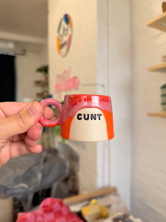 Double Espresso Yourself Cup - CUNT