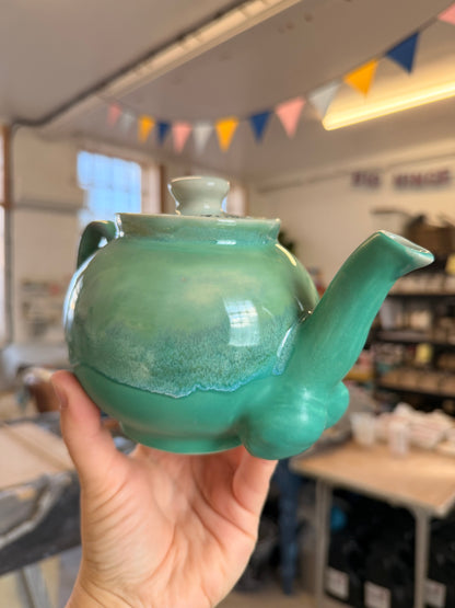 Tosspot Teapot - Green