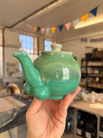 Tosspot Teapot - Green