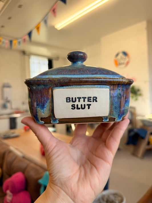 Handmade lightning Butter Dish - BUTTER SLUT