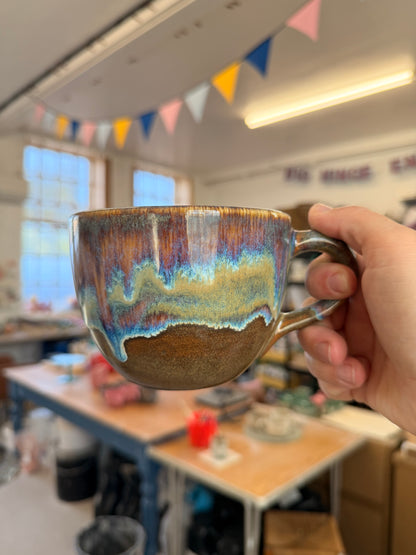 Handmade Sweary Jumbo Janice Mug  - SUGAR TITS