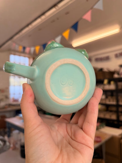 SECONDS Handmade Green Jumbo Boob Mug