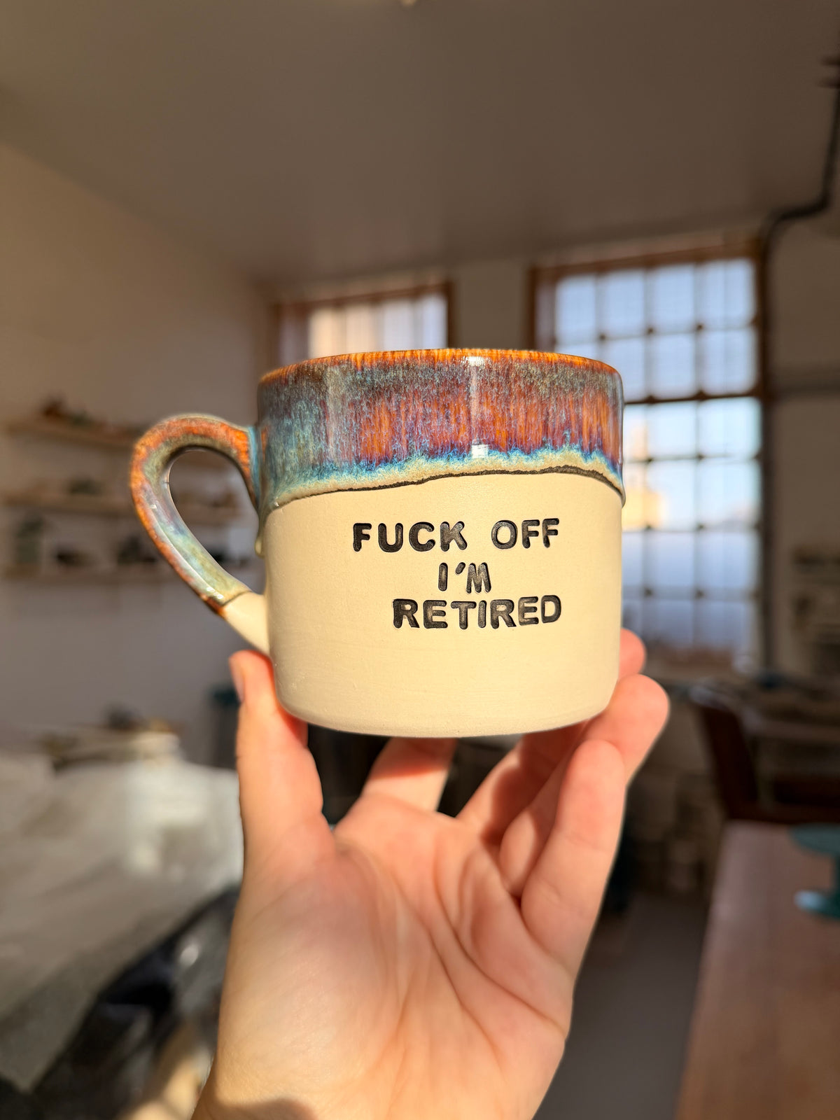 FCOFFFF Mug - FUCK OFF I'M RETIRED