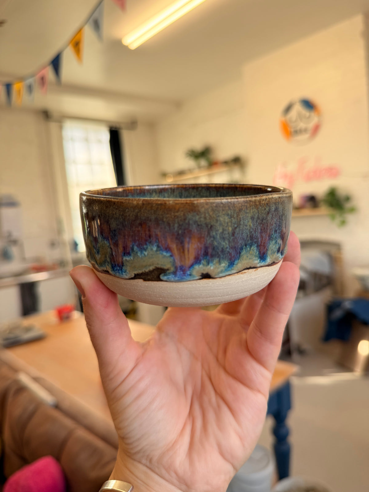 Small Wheel Thrown Snack Bowl - SNACK TWAT