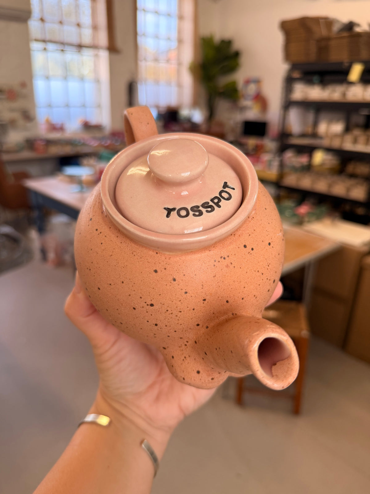 Tosspot Teapot - Nude