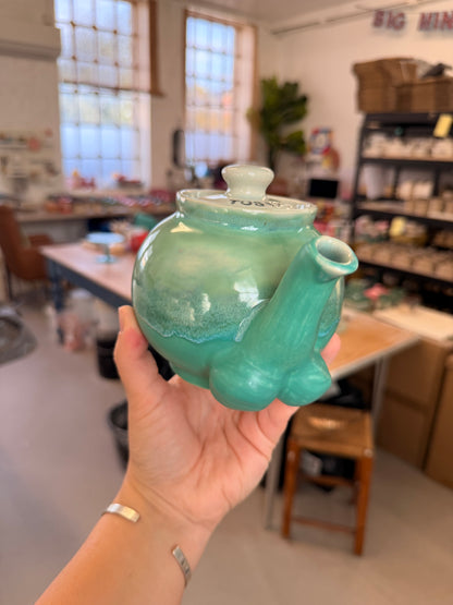 Tosspot Teapot - Green