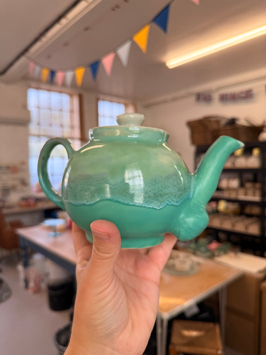 Tosspot Teapot - Green