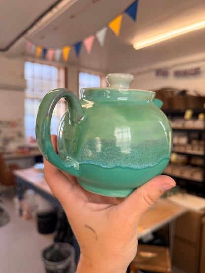 Tosspot Teapot - Green