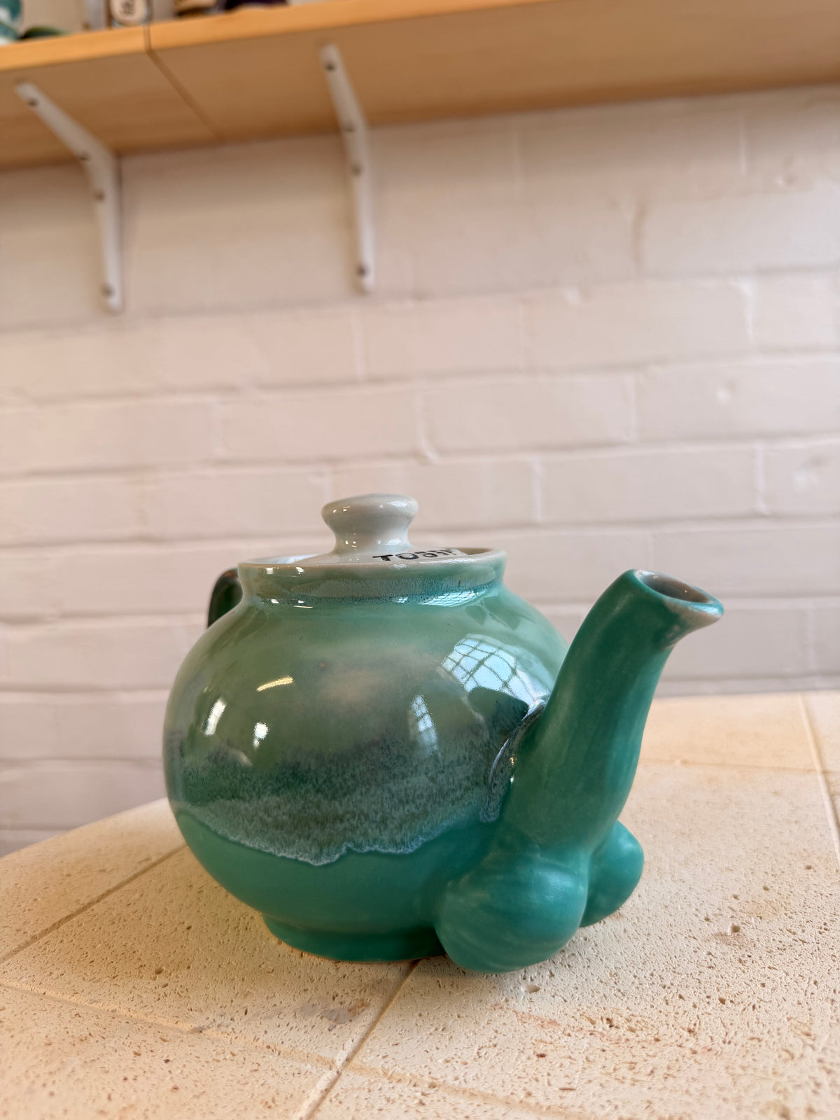 Tosspot Teapot - Green