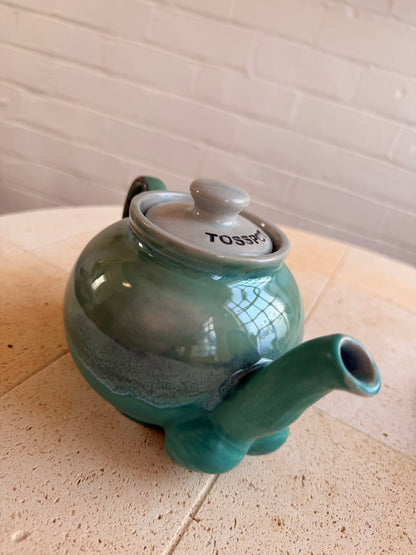 Tosspot Teapot - Green