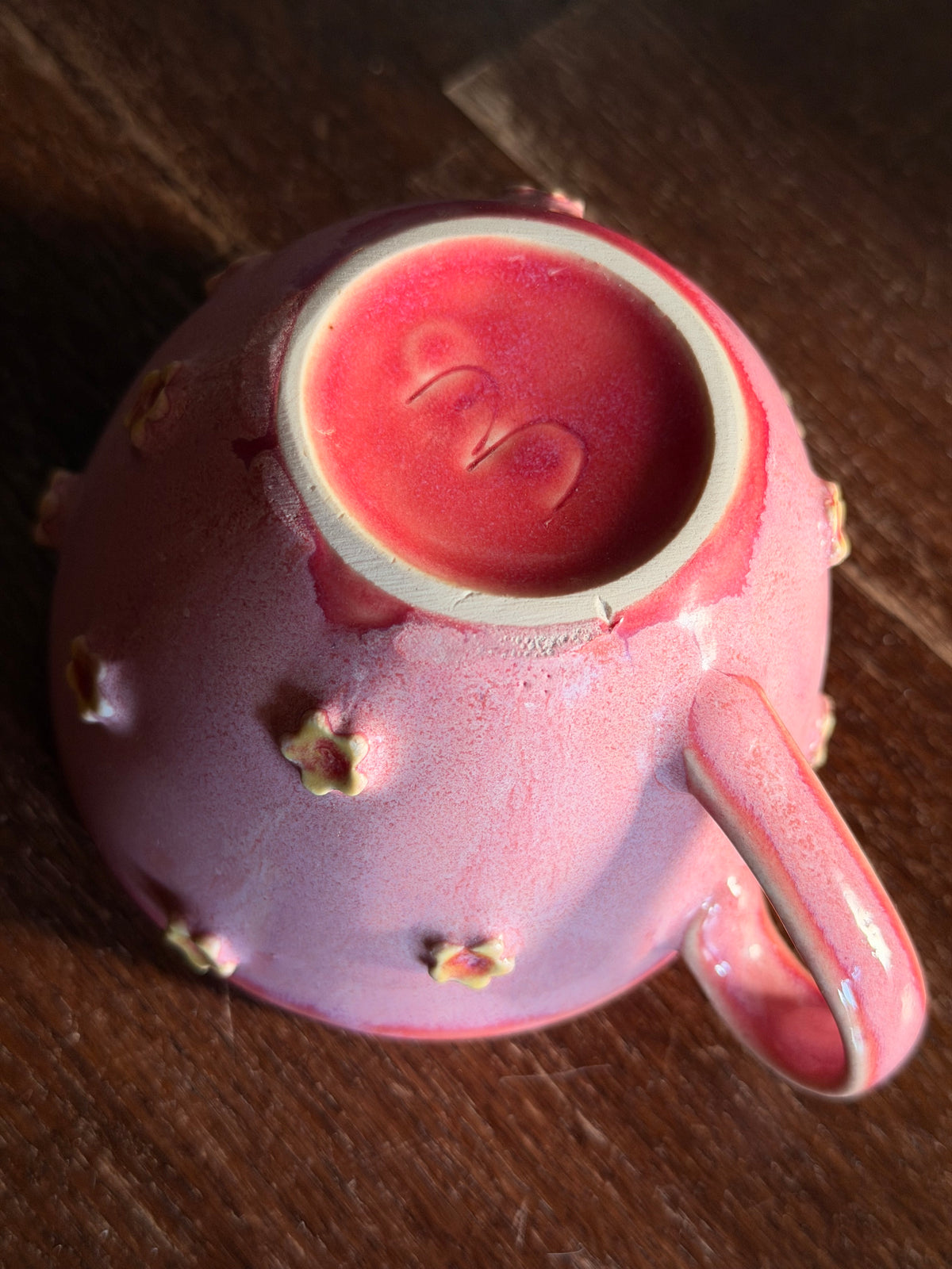 SECONDS Small Flower power Ceramic Cup - CUNT