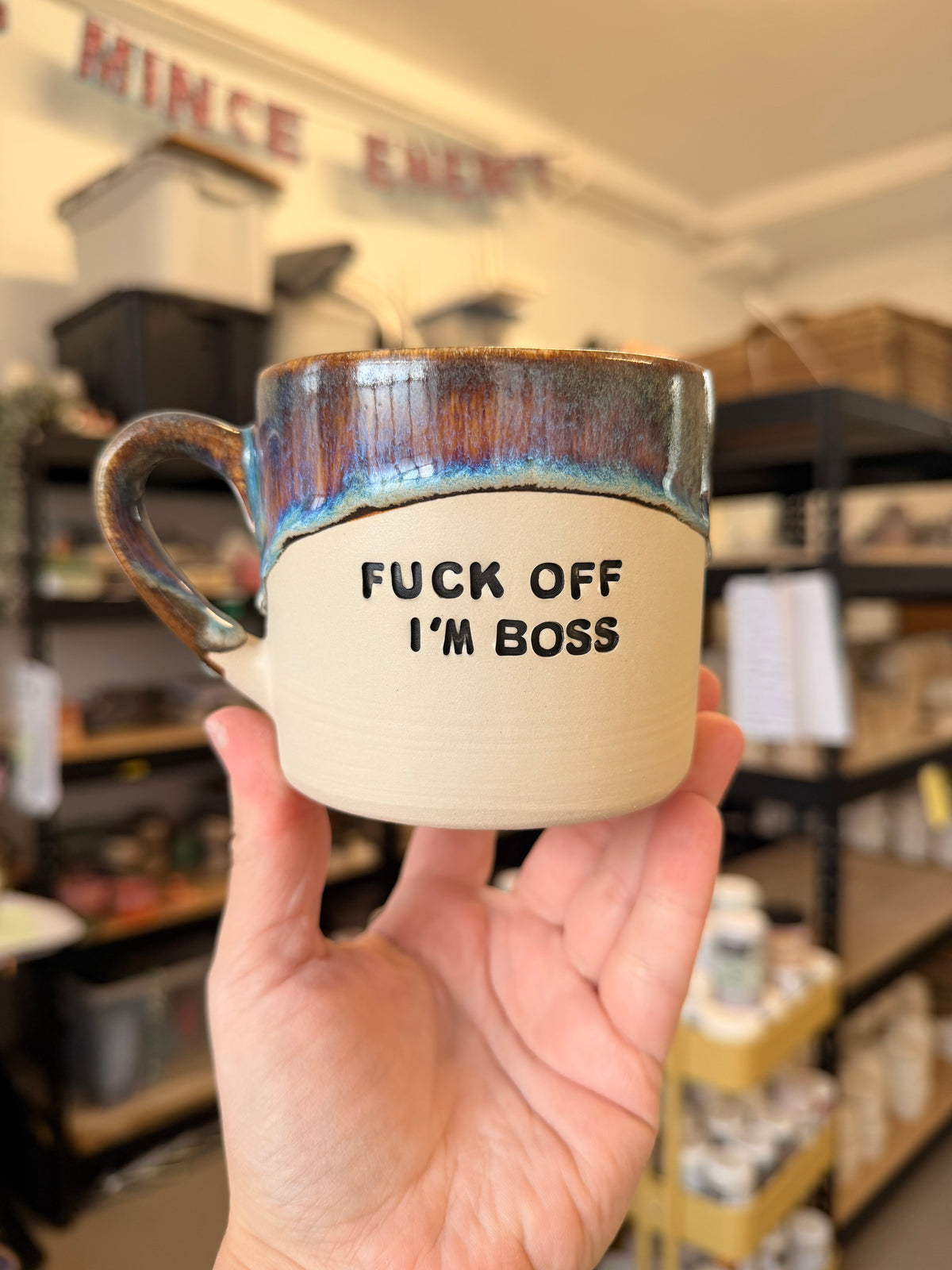 FCOFFFF Mug - FUCK OFF I'M BOSS