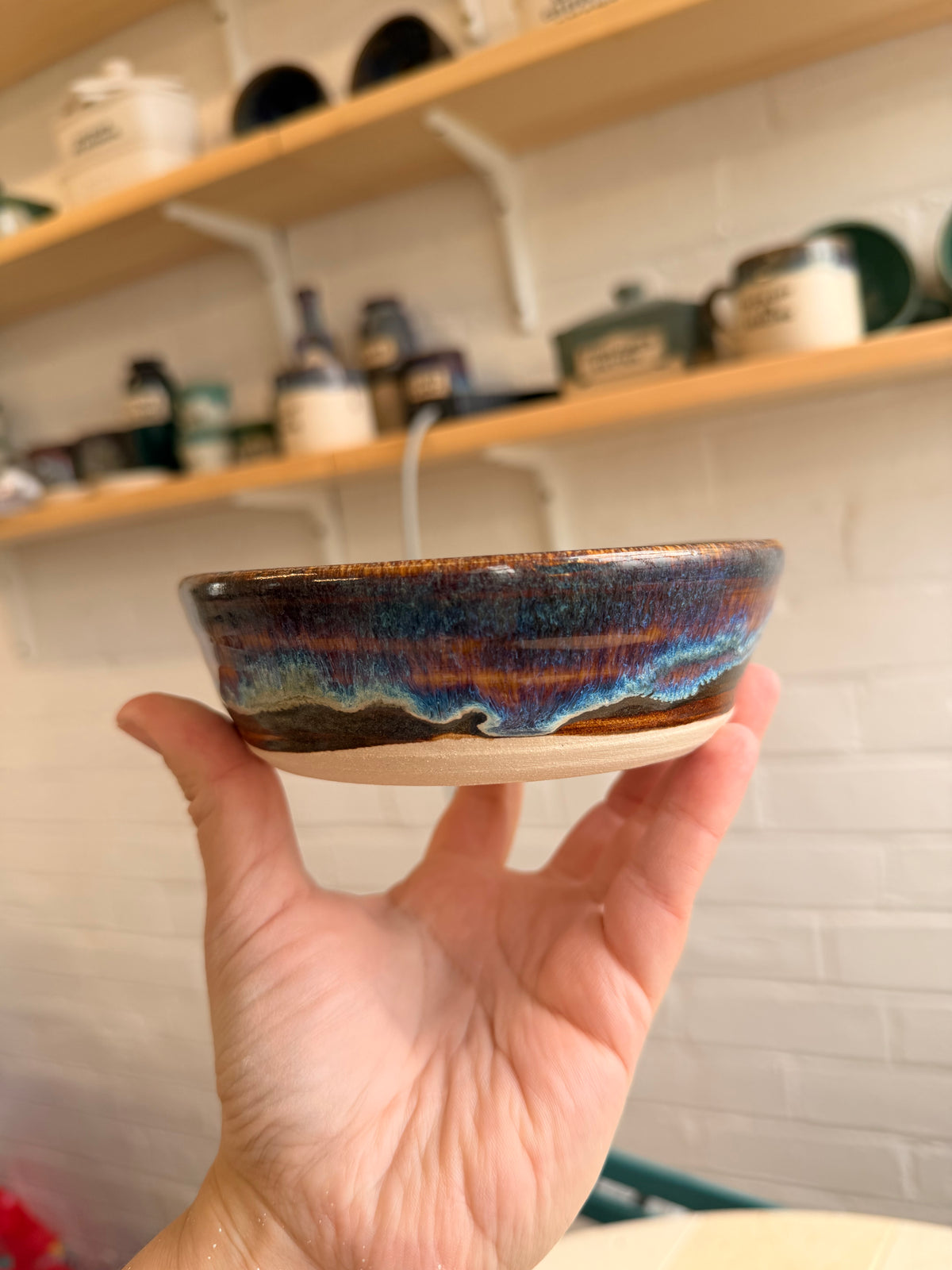 Small Handmade Snack Bowl - SNACKS FOR TWATS