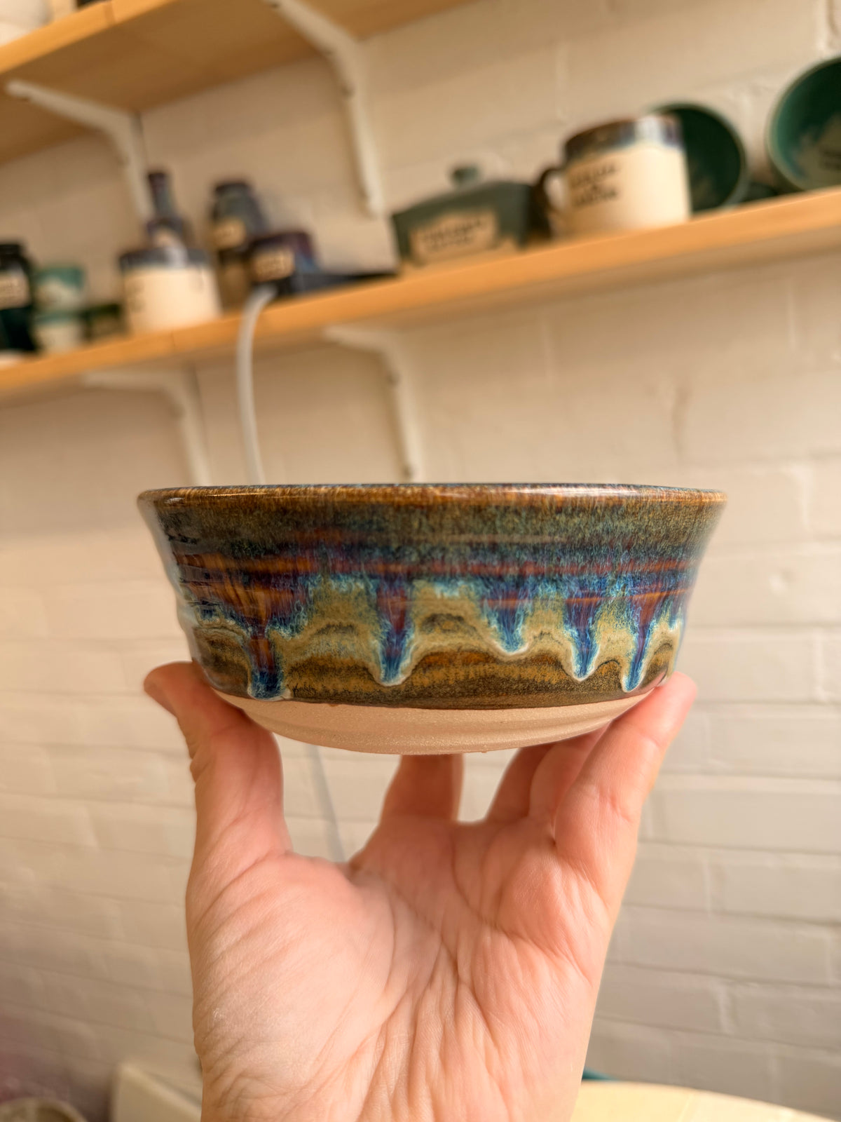 Small Handmade Snack Bowl - FAT CUNT