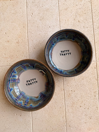 Small Handmade Snack Bowl - FATTY TWATTY