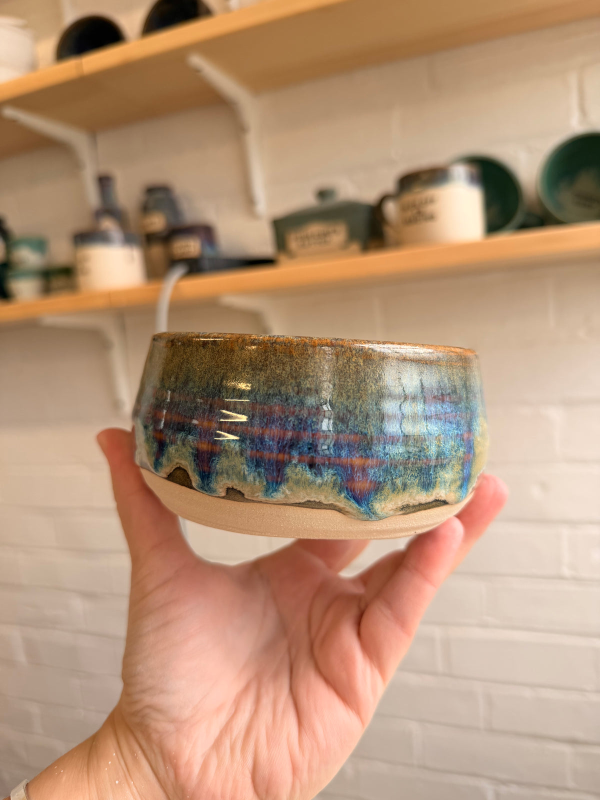 Small Handmade Snack Bowl - ALL GONE YOU FAT CUNT