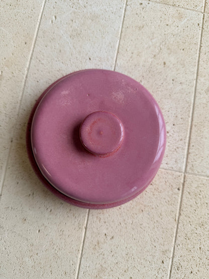 ONE OFF Wheel Thrown Butter Dish- SPREAD ME LIKE THE BUTTERY SLUT I AM