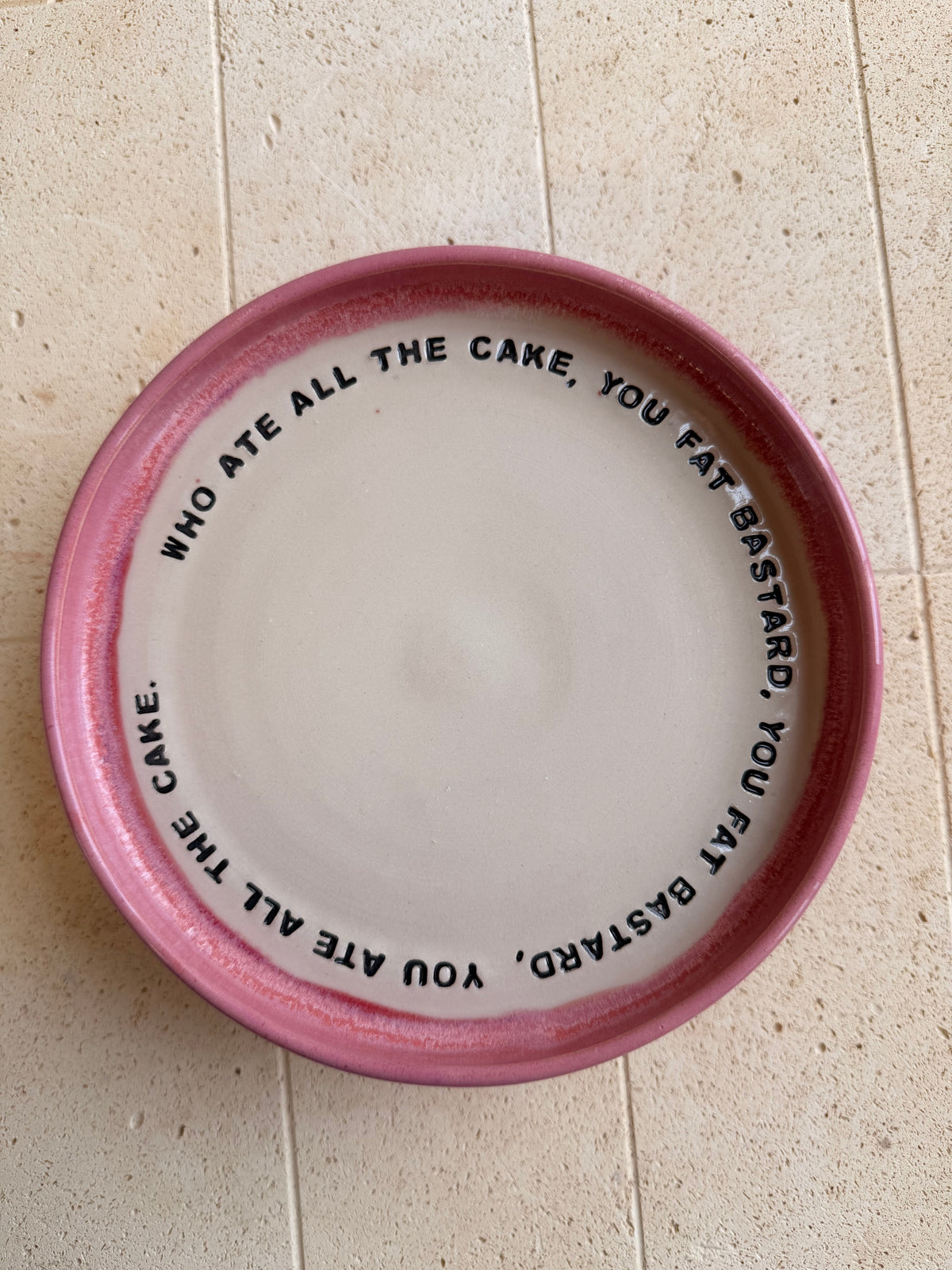 ONE OFF Cake Stand
