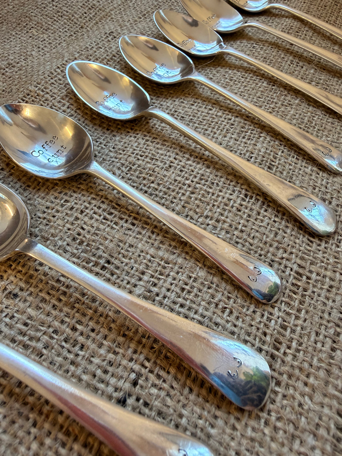 Hand Stamped Teaspoon