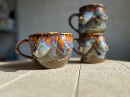 MADE TO ORDER Jumbo Lightning Boob Mugs (11-13 weeks)