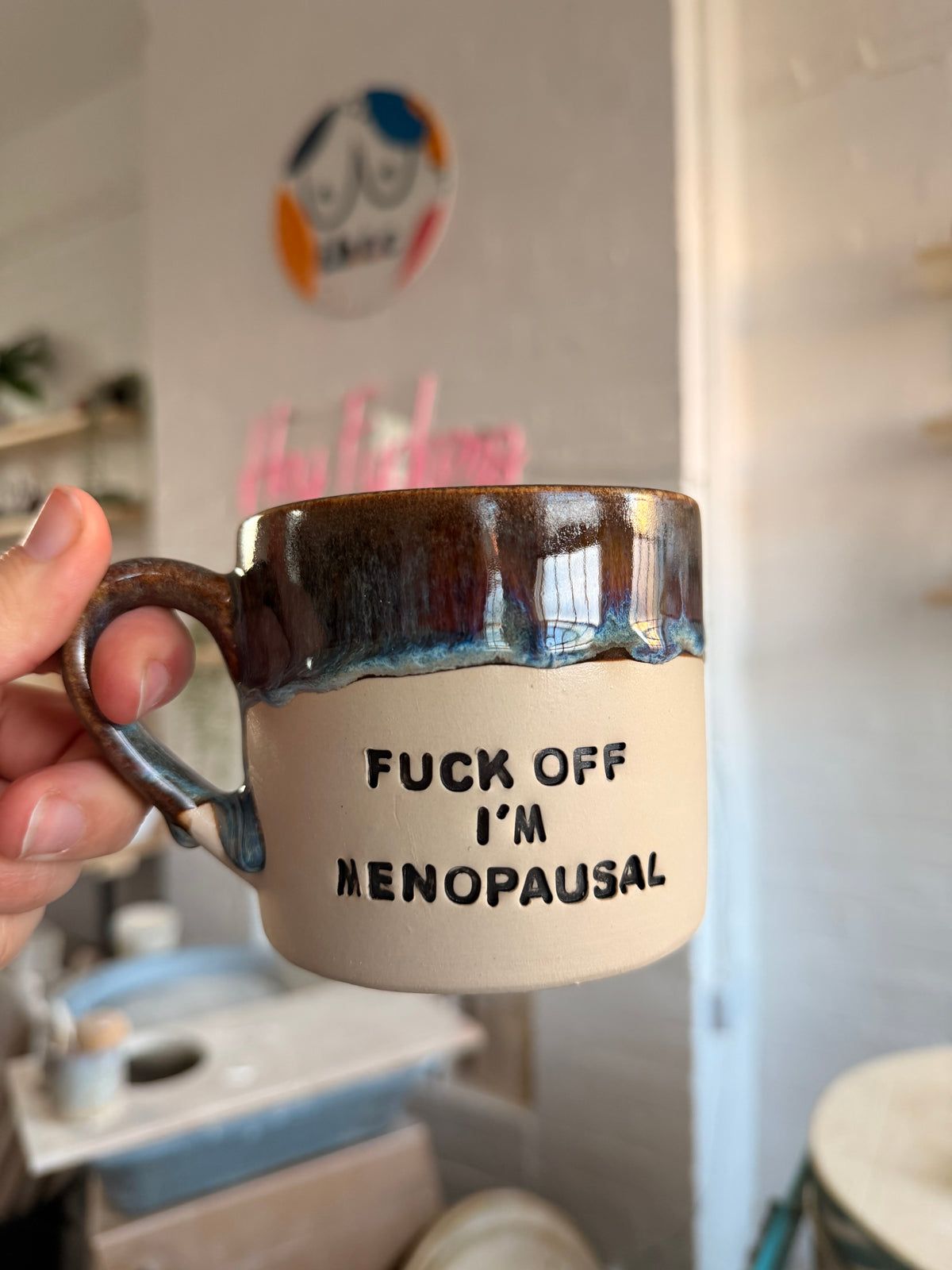 MADE TO ORDER  -  FUCK OFF I'M..... Mug (11-13 weeks)