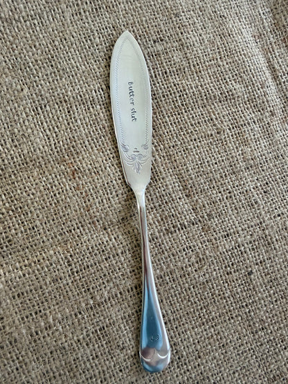 Hand Stamped Butter Knife