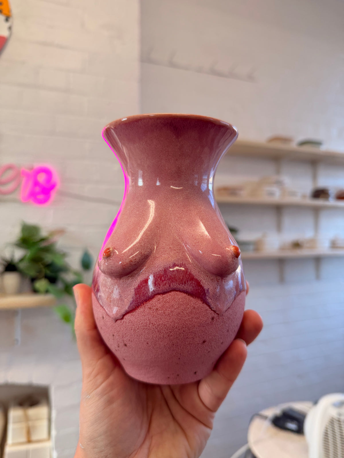 Handmade Curvy Vase