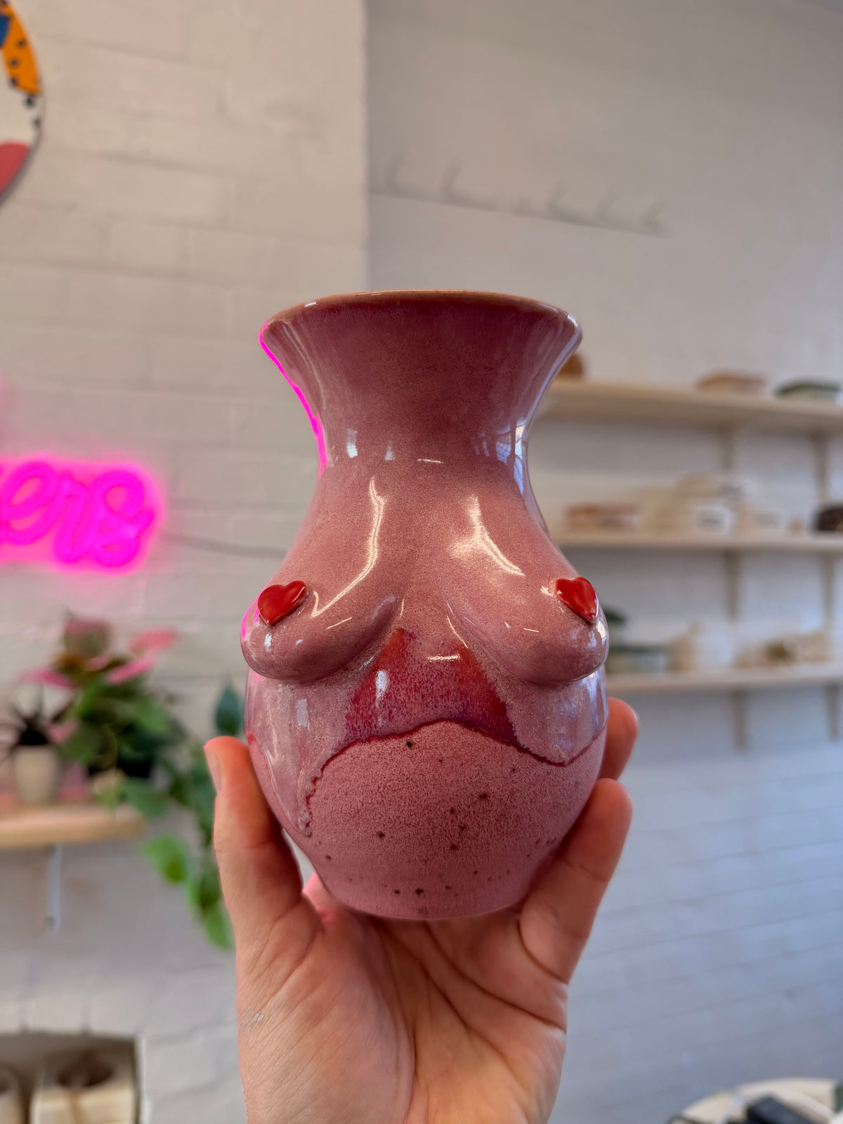 Handmade Curvy Vase