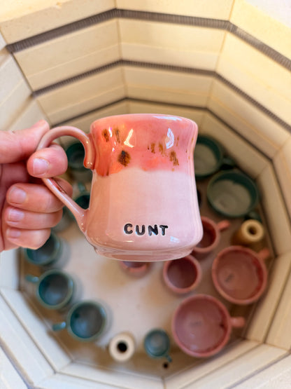 Handmade Sweary Miriam Mug  - CUNT