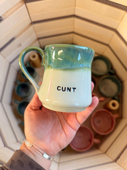 Handmade Sweary Miriam Mug  - CUNT