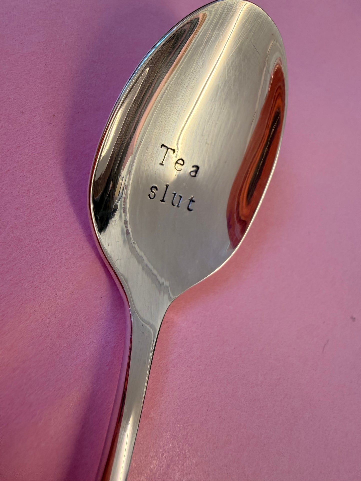 Hand Stamped Teaspoon