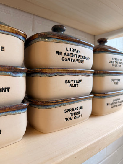 MADE TO ORDER Butter Dish  (11-13 weeks)