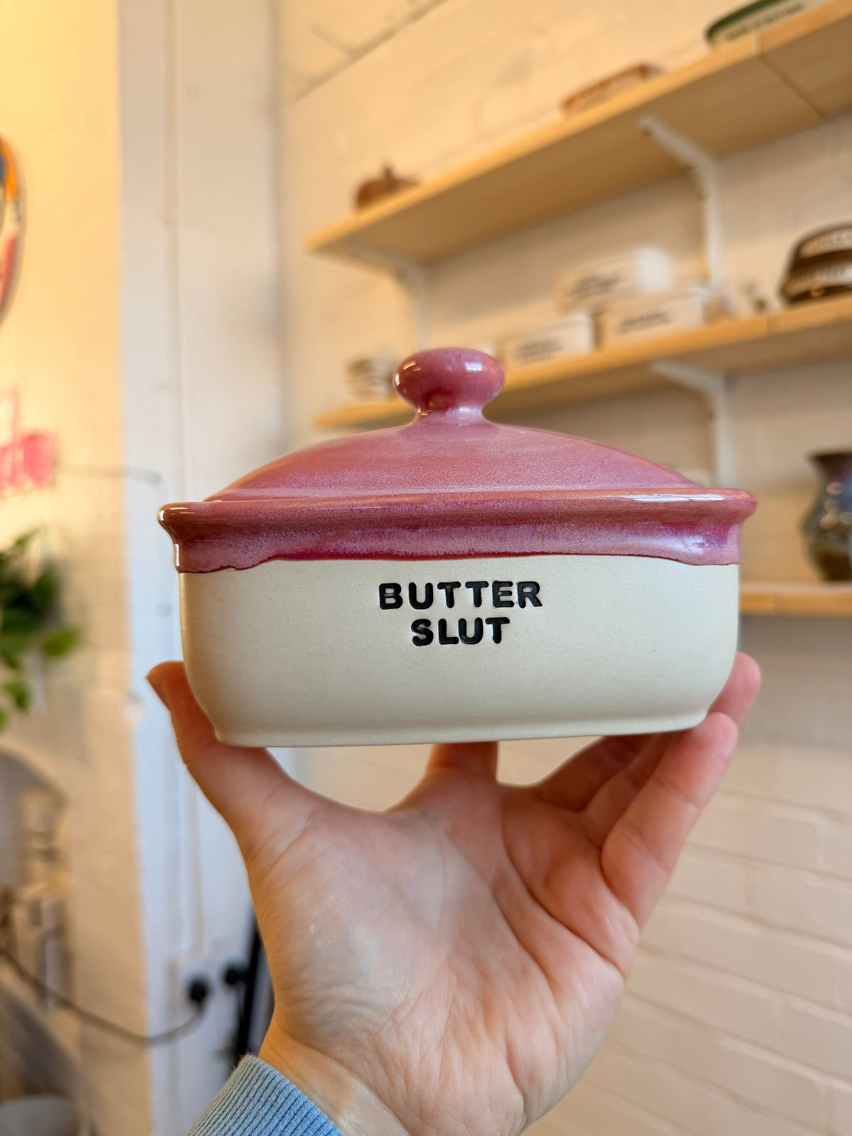 MADE TO ORDER Butter Dish  (11-13 weeks)