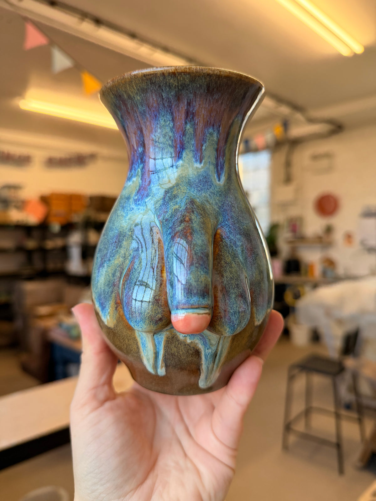 Handmade Curvy Vase