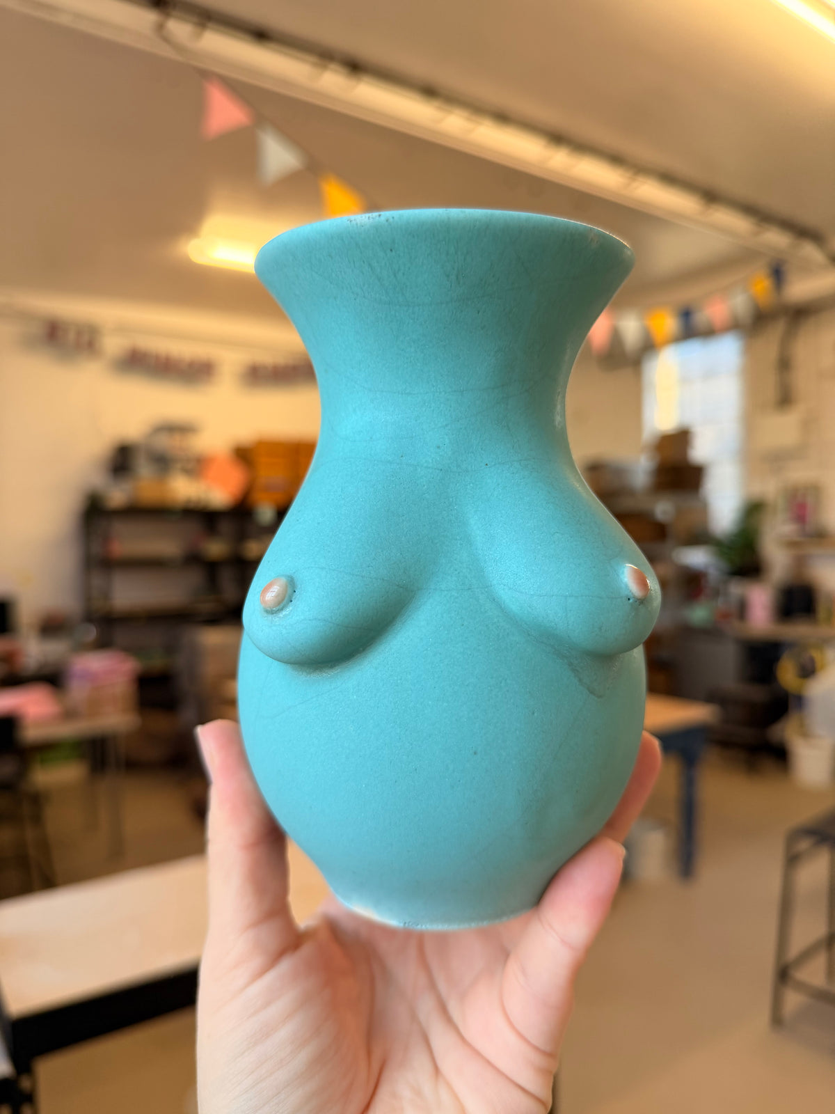 Handmade Curvy Vase