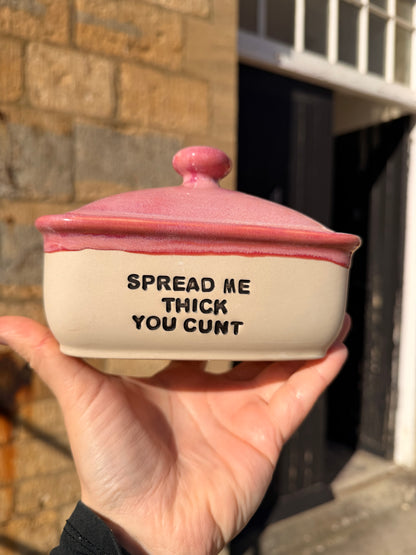 MADE TO ORDER Butter Dish  (11-13 weeks)