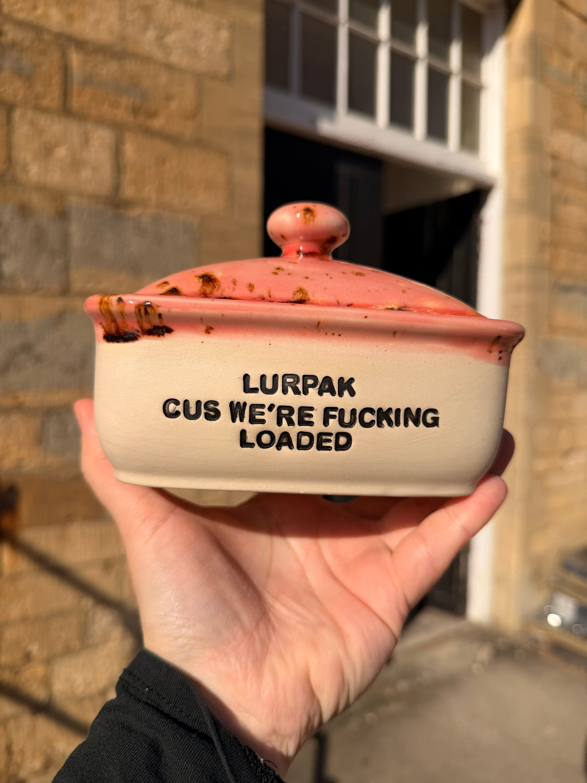 MADE TO ORDER Butter Dish  (11-13 weeks)
