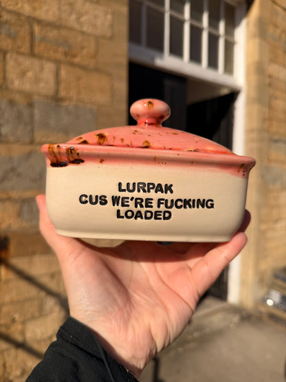 MADE TO ORDER Butter Dish  (11-13 weeks)