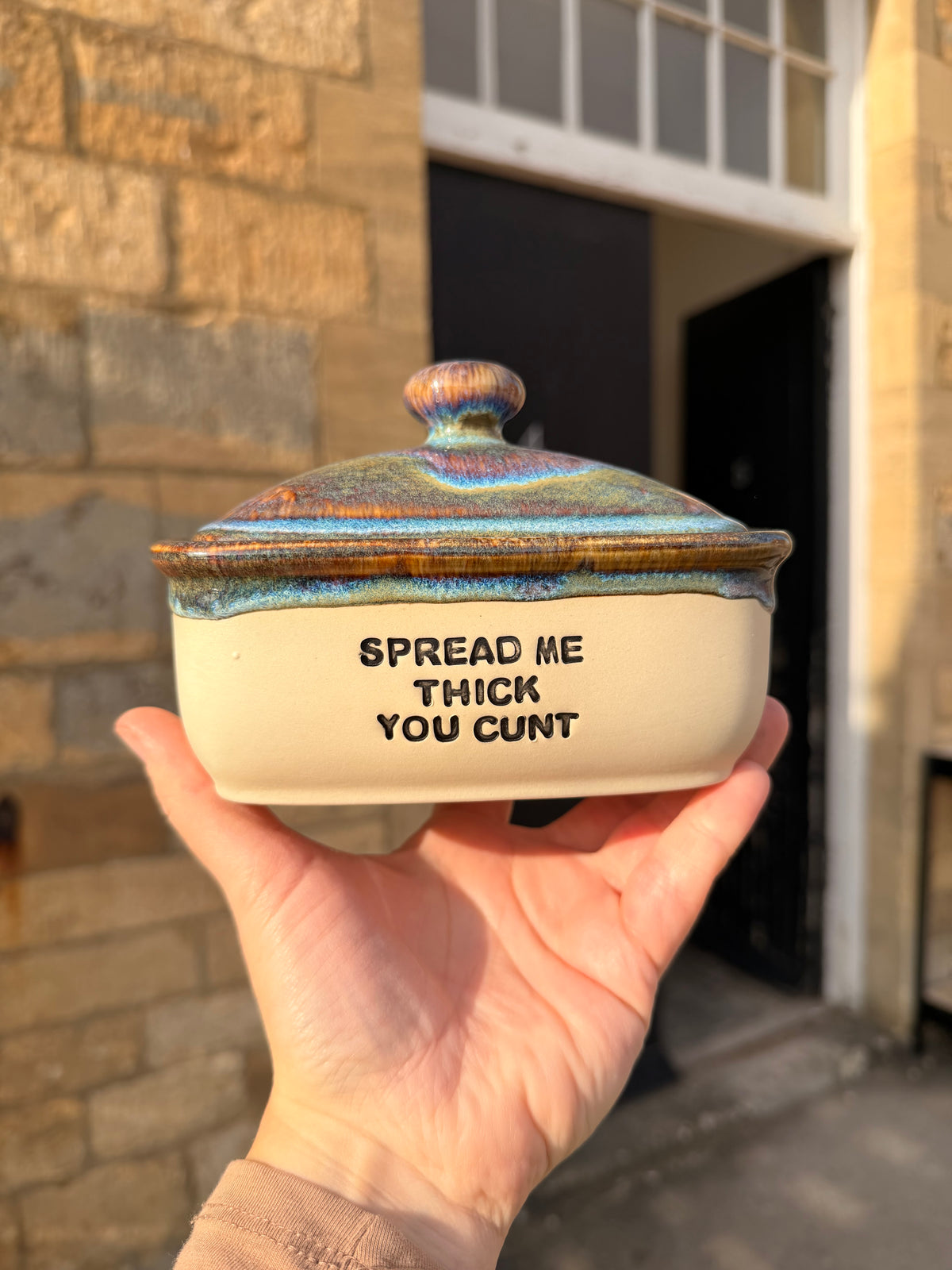MADE TO ORDER Butter Dish  (11-13 weeks)