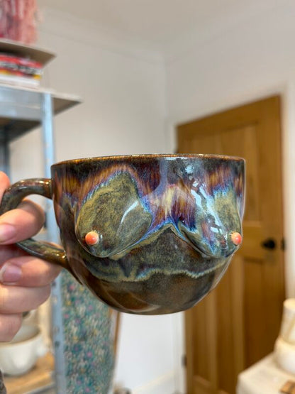 MADE TO ORDER Jumbo Lightning Boob Mugs (11-13 weeks)