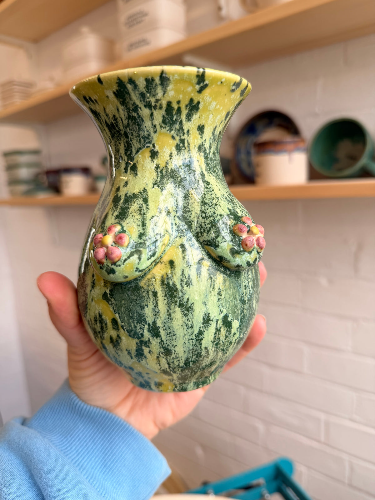 Handmade Curvy Vase