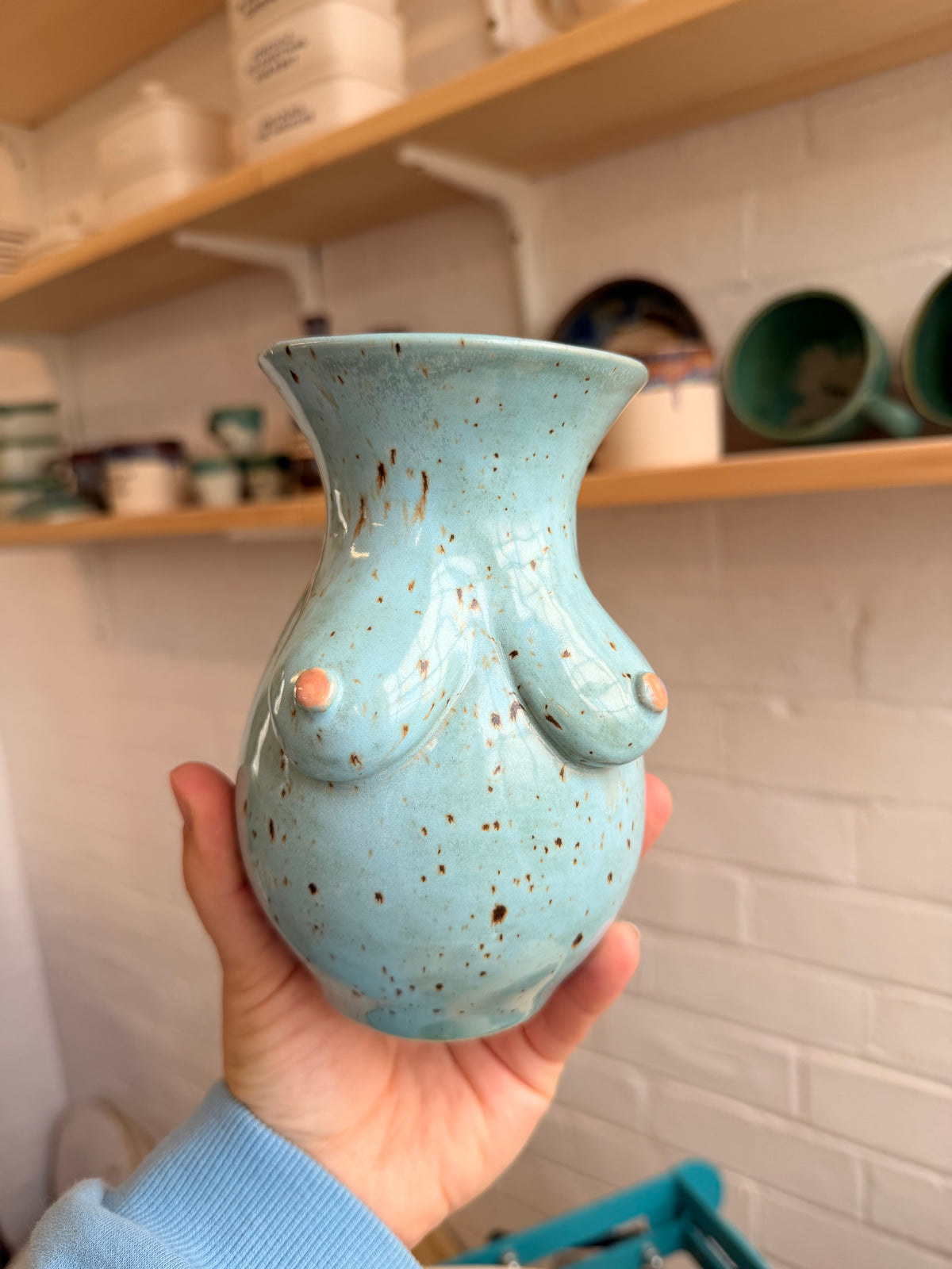 Handmade Curvy Vase