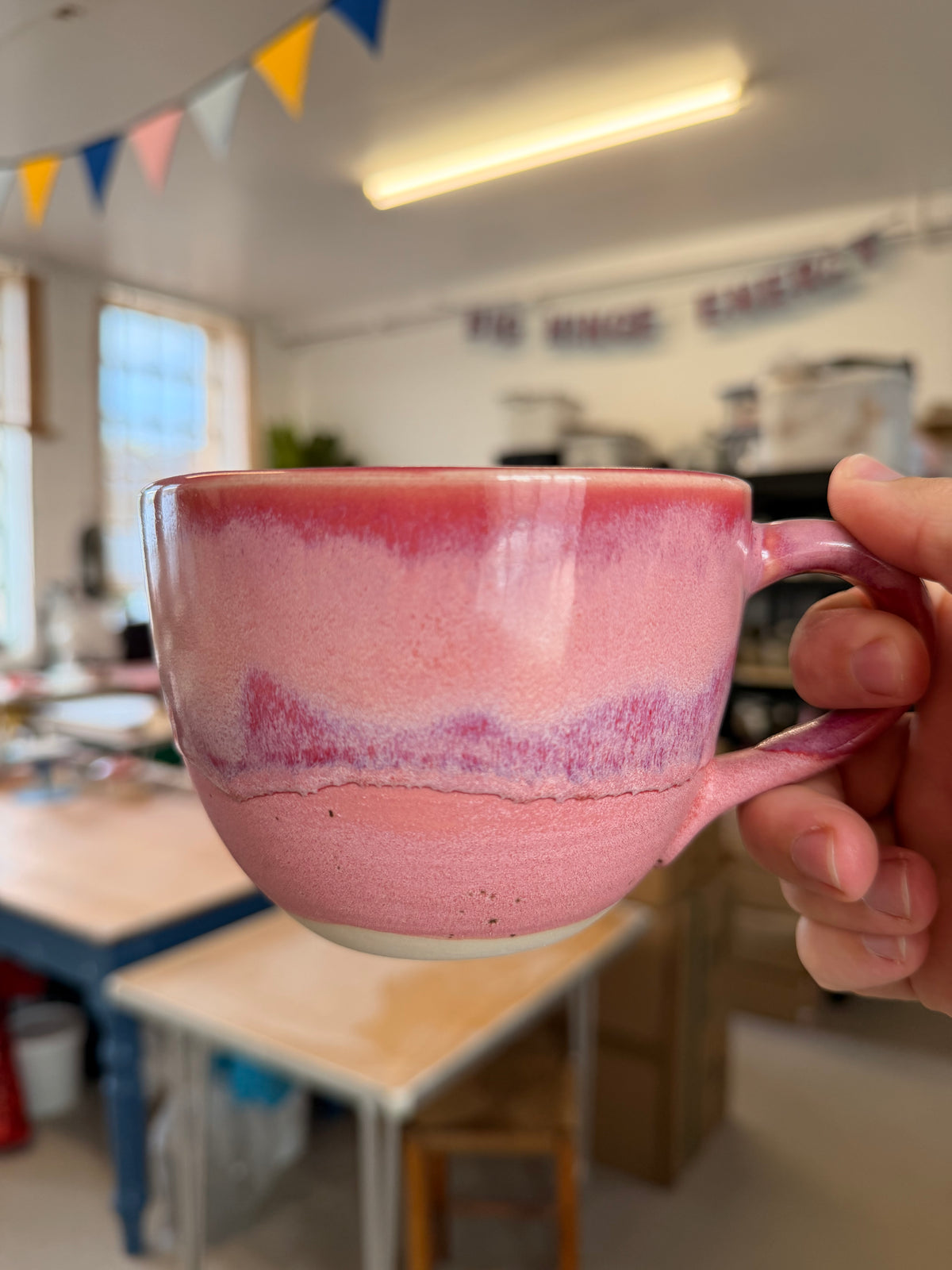 Handmade Sweary Jumbo Janice Mug  - CUNT