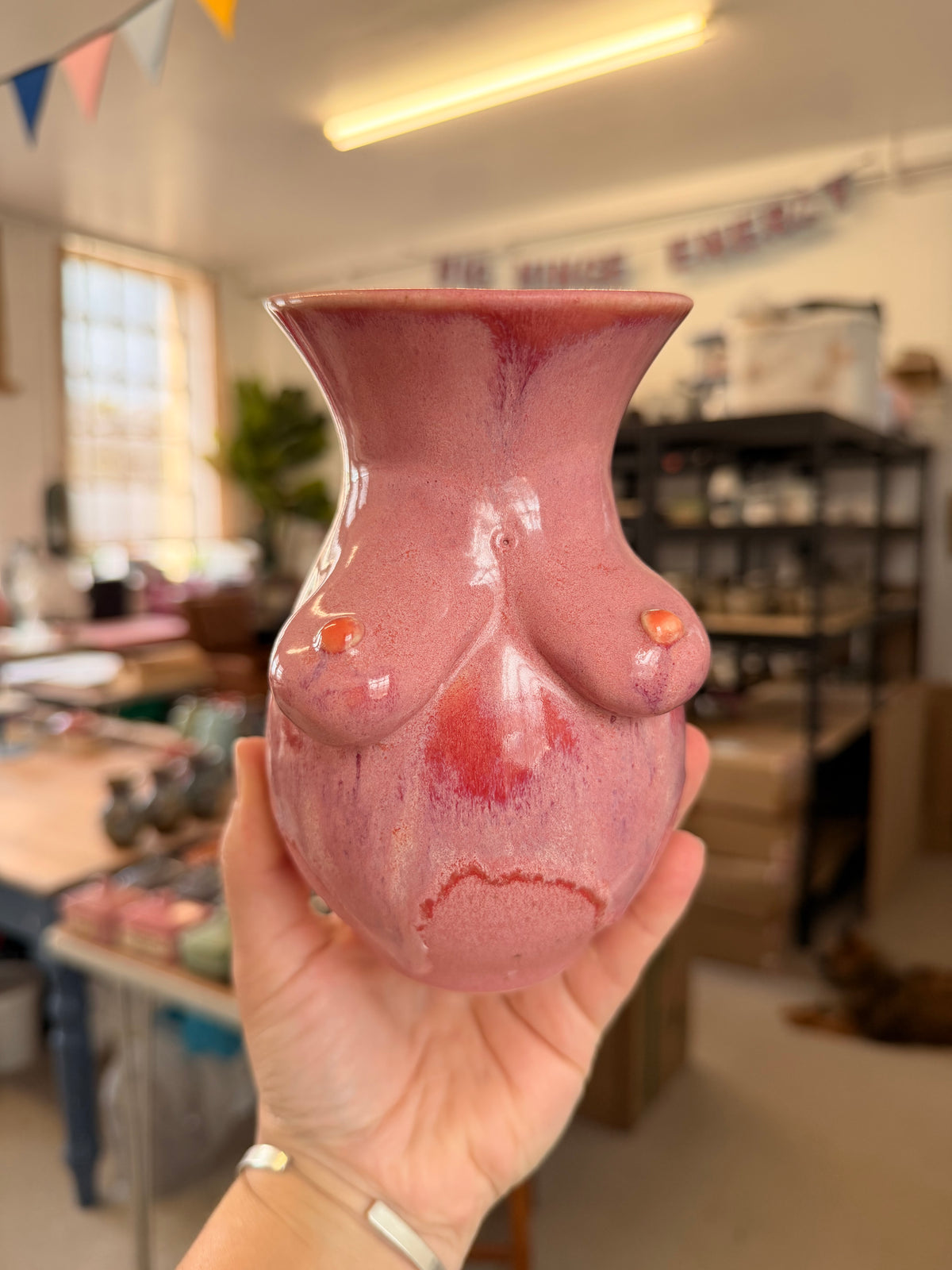 Handmade Curvy Vase