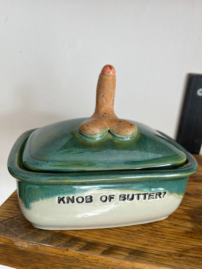 MADE TO ORDER Knob Butter Dish  (11-13 weeks)